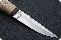 Нож Хаски карельская береза, 100х13м, текстолит : фото 4