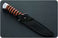 Нож Штрафбат - Георгиевская лента оргстекло, 95х18, алюминий : фото 10