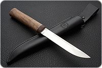 Нож Бурятский малый орех, 100х13м, текстолит : фото 8