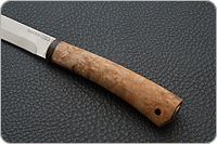 Нож Заноза карельская береза, 100х13м, текстолит : фото 6