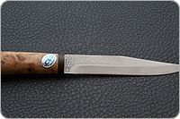 Нож Заноза карельская береза, 100х13м, текстолит : фото 7