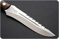 Нож Ирбис накладки текстолит
, 100х13м, цельнометаллический : фото 4