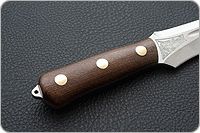 Нож Ирбис накладки текстолит
, 100х13м, цельнометаллический : фото 5