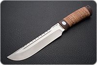 Нож Робинзон-1 береста, 100х13м, текстолит : фото 2