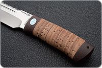 Нож Робинзон-1 береста, 100х13м, текстолит : фото 6