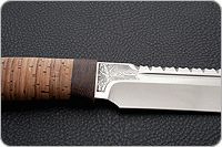 Нож Робинзон-1 береста, 100х13м, текстолит : фото 8