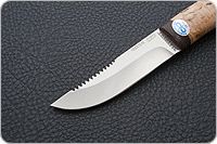 Нож Робинзон-2 карельская береза, 100х13м, текстолит : фото 3