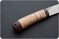 Нож Робинзон-2 карельская береза, 100х13м, текстолит : фото 5