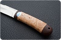 Нож Робинзон-2 карельская береза, 100х13м, текстолит : фото 6