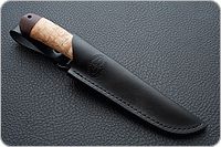 Нож Робинзон-2 карельская береза, 100х13м, текстолит : фото 10