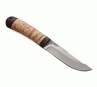 Нож Робинзон-2 карельская береза, 100х13м, текстолит : фото 11