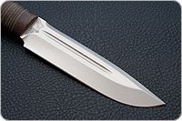 Нож Селигер наборная кожа, 100х13м, текстолит : фото 4