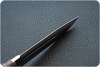 Нож Селигер наборная кожа, 100х13м, текстолит : фото 8