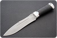 Нож Скорпион наборная кожа, s390, алюминий : фото 2