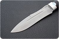 Нож Скорпион наборная кожа, s390, алюминий : фото 3