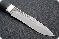 Нож Скорпион наборная кожа, s390, алюминий : фото 4