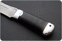 Нож Скорпион наборная кожа, s390, алюминий : фото 6