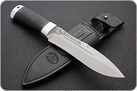 Нож Скорпион наборная кожа, s390, алюминий : фото 9