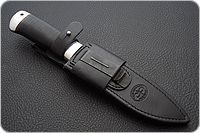 Нож Скорпион наборная кожа, s390, алюминий : фото 10