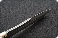 Нож Скорпион наборная кожа, aus-8, латунь : фото 7