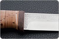Нож Клычок-2 береста, 100х13м, текстолит : фото 7