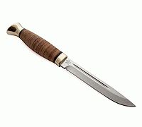 Нож Финка-3 береста, 95х18, латунь : фото 11