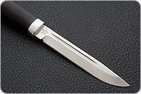 Нож Финка-3 граб - черное дерево, aus-8, алюминий : фото 4