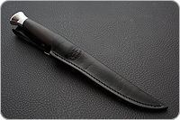 Нож Финка-3 граб - черное дерево, aus-8, алюминий : фото 9