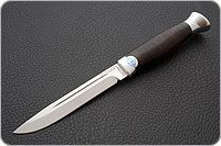 Нож Финка-3 наборная кожа, 95х18, алюминий : фото 2