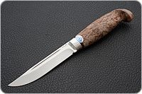 Нож Финка-Лаппи карельская береза, rwl-34, алюминий : фото 2