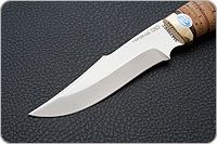 Нож Хазар береста, s390, латунь : фото 3