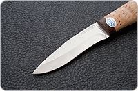 Нож Шаман-2 карельская береза, 100х13м, текстолит : фото 3