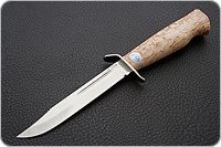 Нож Штрафбат карельская береза, 100х13м, без тыльника : фото 2