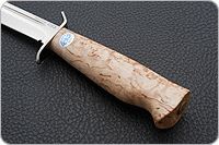 Нож Штрафбат карельская береза, 100х13м, без тыльника : фото 6