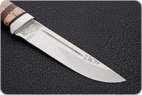 Нож Бекас орех, 95х18, алюминий : фото 4