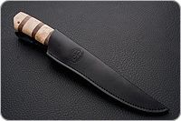 Нож Бекас орех, 95х18, алюминий : фото 10