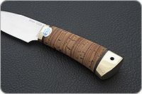 Нож Добрый береста, elmax, латунь : фото 6