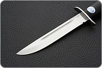 Нож Финка-2 граб - черное дерево, 100х13м, алюминий : фото 3