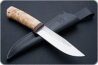 Нож Турист карельская береза, 100х13м, текстолит : фото 8