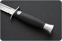 Нож Финка-2 деревянные ножны наборная кожа, 100х13м, алюминий : фото 6