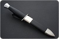 Нож Финка-2 деревянные ножны наборная кожа, 100х13м, алюминий : фото 9