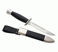 Нож Финка-2 деревянные ножны наборная кожа, 100х13м, алюминий : фото 10