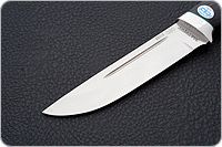 Нож Бекас стабилизированная карельская береза, 95х18, алюминий : фото 3