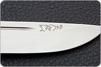 Нож Бекас стабилизированная карельская береза, 95х18, алюминий : фото 8