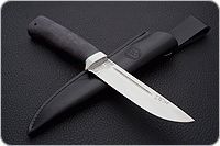 Нож Бекас стабилизированная карельская береза, 95х18, алюминий : фото 9