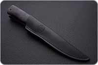 Нож Бекас стабилизированная карельская береза, 95х18, алюминий : фото 10