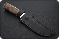 Нож Клык карельская береза, 95х18, алюминий : фото 9