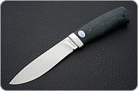 Нож Пилигрим стабилизированная карельская береза, 95х18, алюминий : фото 2