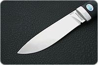 Нож Пилигрим стабилизированная карельская береза, 95х18, алюминий : фото 3