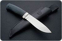 Нож Пилигрим стабилизированная карельская береза, 95х18, алюминий : фото 7